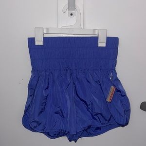 Free People Way Home Shorts NWT in hague blue. size small.